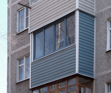 Фасадная панель для отделки парапета балкона