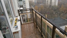 Усиление металлических перил, балконов и лоджий под остекление ПВХ (сварка)